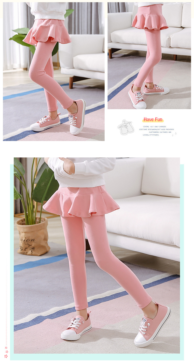 เลกกิ้งกระโปรง ระบาย มีให้เลือก 2 รุ่น