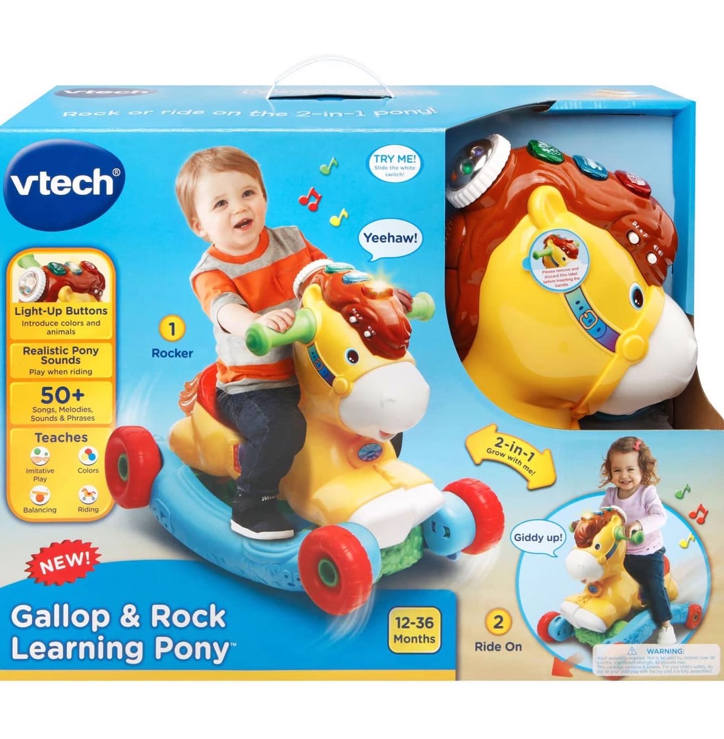 VTech Gallop and Rock Learning Pony