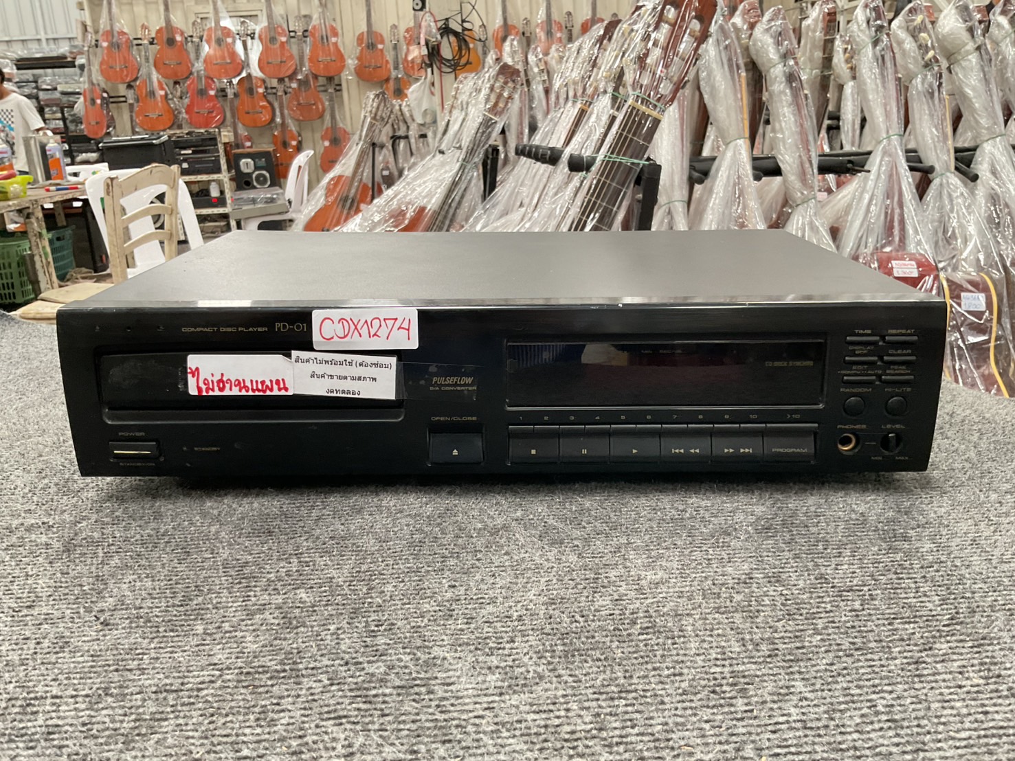 เครื่องเล่น CD - PIONEER : PD-01 สินค้าไม่พร้อมใช้(ต้องซ่อม)