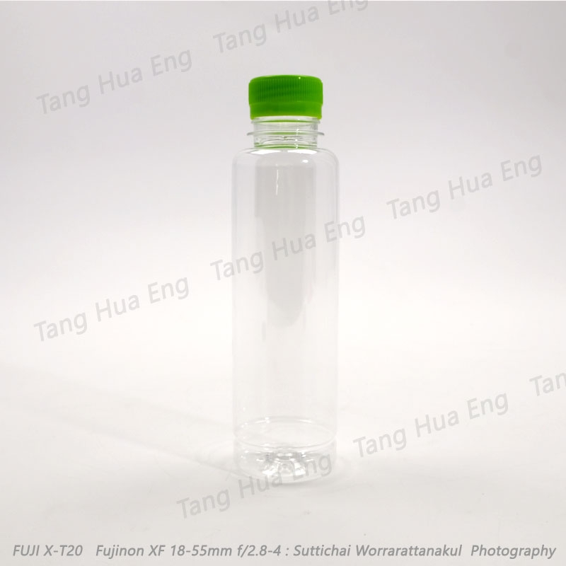 ขวดน้ำผลไม้ PET ร่ำรวย 300 มล. ปาก 30 มม. ( 150 ใบ)