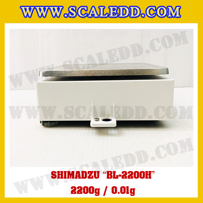 เครื่องชั่งดิจิตอลทศนิยม2ตำแหน่ง BL-2200H พิกัด 2200g x 0.01g เครื่องชั่งละเอียดสูง2200g เครื่องชั่งน้ำหนัก2200g ตาชั่ง2200กรัม ตาชั่งน้ำหนัก2200g ยี่ห้อ SHIMADZU รุ่น BL-2200H