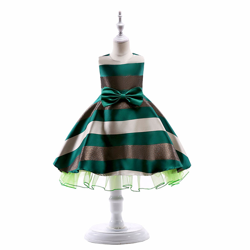 ชุดเด็ก ชุดออกงานเด็ก ชุดราตรี ลายริ้ว