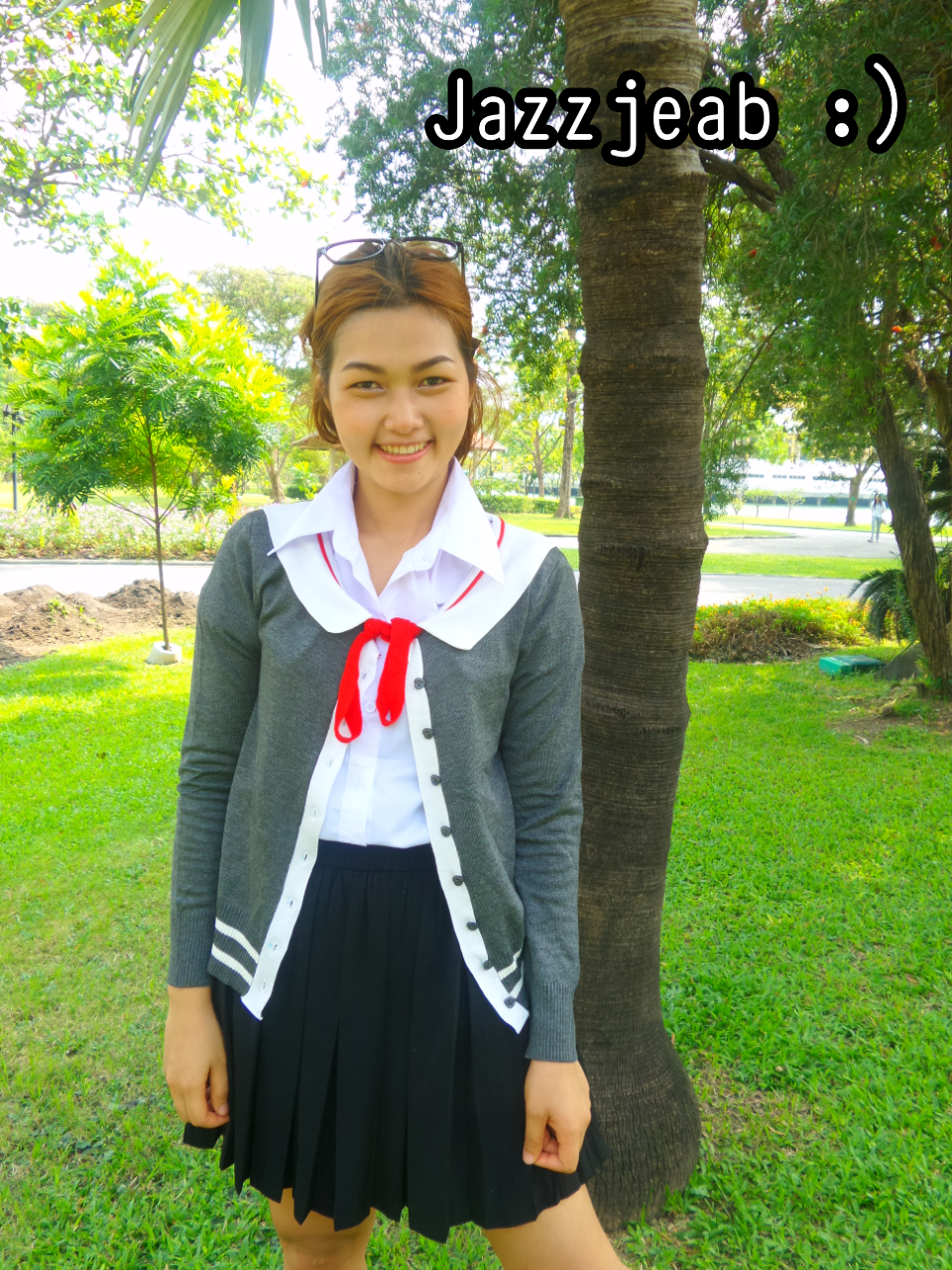 เสื้อคลุมคอโบว์ สีเทา