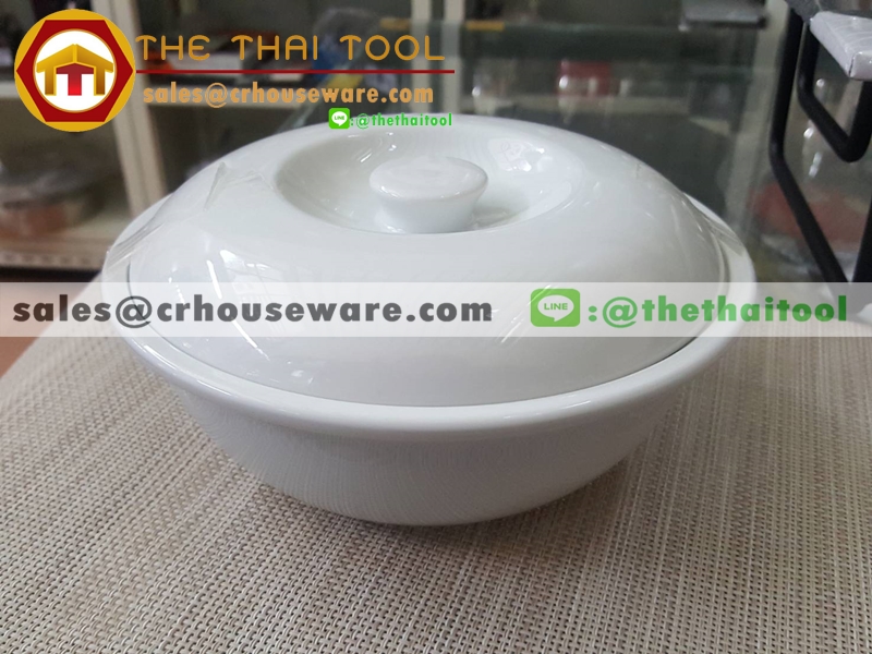 SOUP TUREEN W/LID Code : P 4033/L , P 4035/L ,P 4036/L,โถข้าวพอร์ซิเลน