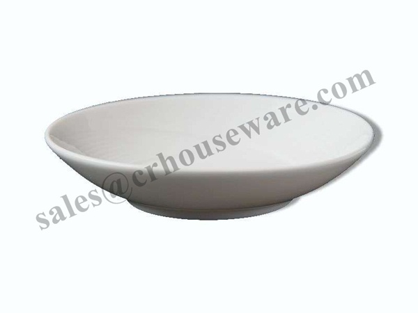MAXADURA ROUND SOUP PLATE Code : M 9384.จานใส่สลัดพอร์ซิเลน,จานใส่ซุปฝรั่งตื้น ขนาด8.5 นิ้ว,จานกลมใส่สลัดขนาด8.5นิ้ว,จานกระเบื้องขาวใส่สลัดโรงแรม