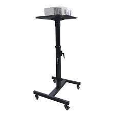โต๊ะวางโปรเจคเตอร์ Vertex Projector Stand P04 ปรับองศาได้ มีล้อ 80-120 cm
