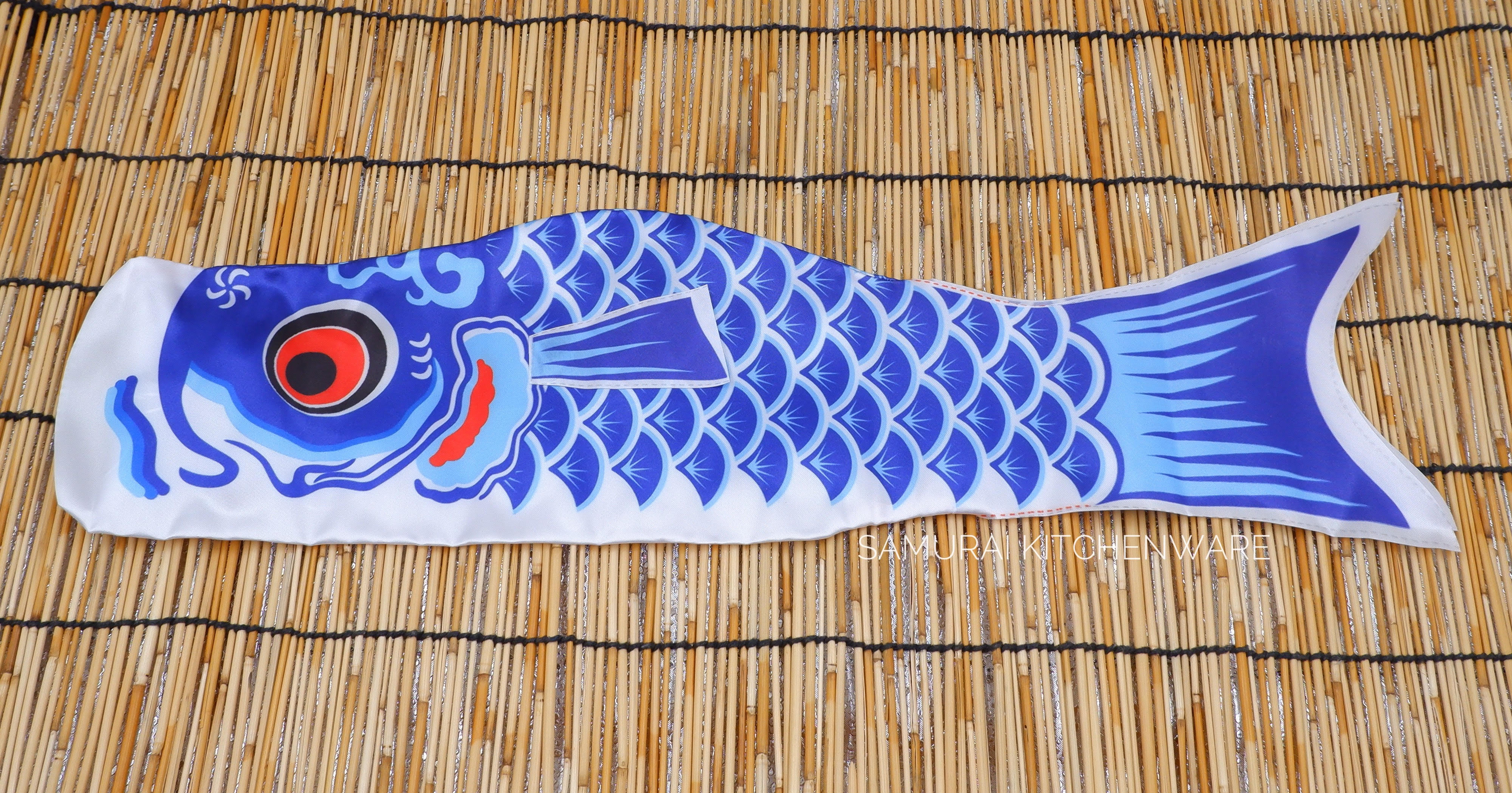 ธงปลาคราฟ สีน้ำเงิน (60 cm.)