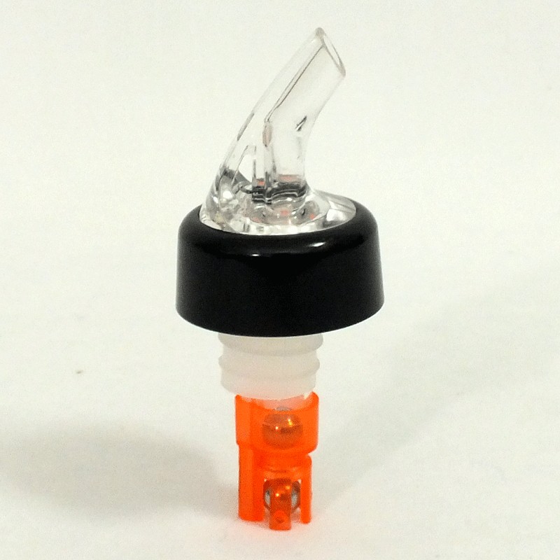 พัวเรอร์พลาสติก แบบตวงได้ ขนาด 0.5 ออนซ์ ( ขาส้ม )