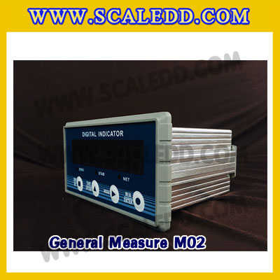 หัวอ่านคอนโทรลแสดงค่าน้ำหนัก Weighing indicator&Controller ยี่ห้อ General Measure รุ่น M02