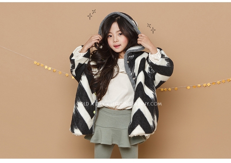 เลกกิ้งกระโปรงบุขนกันหนาวเด็ก มี 3 สี