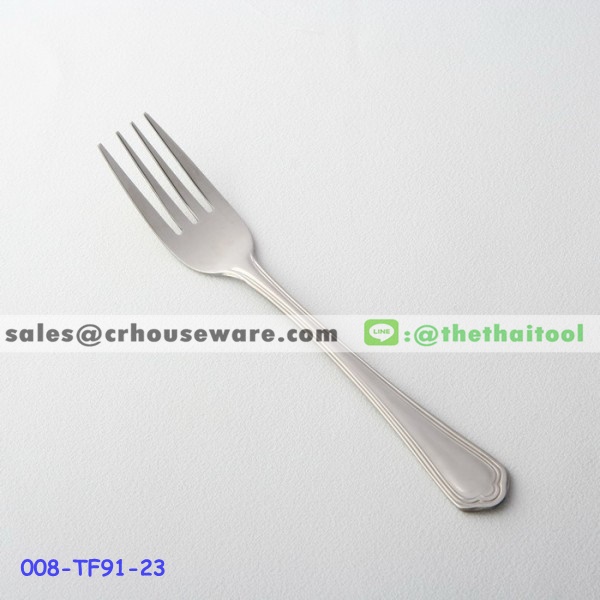 ส้อมหวานสแตนเลส 91 ลายบ้านเชียง DESSERT FORK 008-TF91-23