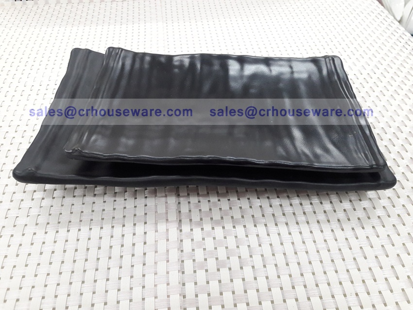 จานสี่เหลี่ยมผืนผ้า 017-PX-F151210