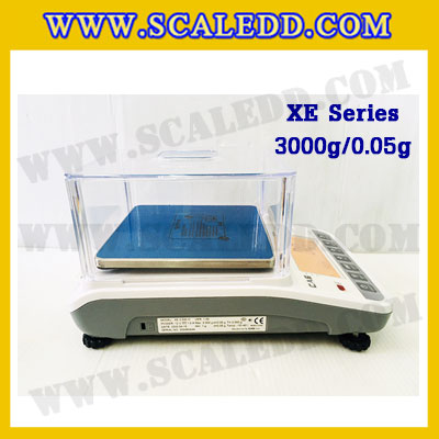 เครื่องชั่งดิจิตอลทศนิยม2ตำแหน่ง รุ่น XE 3000g x 0.05g เครื่องชั่ง3000g เครื่องชั่งน้ำหนัก13000g เครื่องชั่งละเอียดสูง3000g กิโลดิจิตอล3000g ตาชั่ง3000g เครื่องชั่ง3000g ยี่ห้อ CAS รุ่น XE