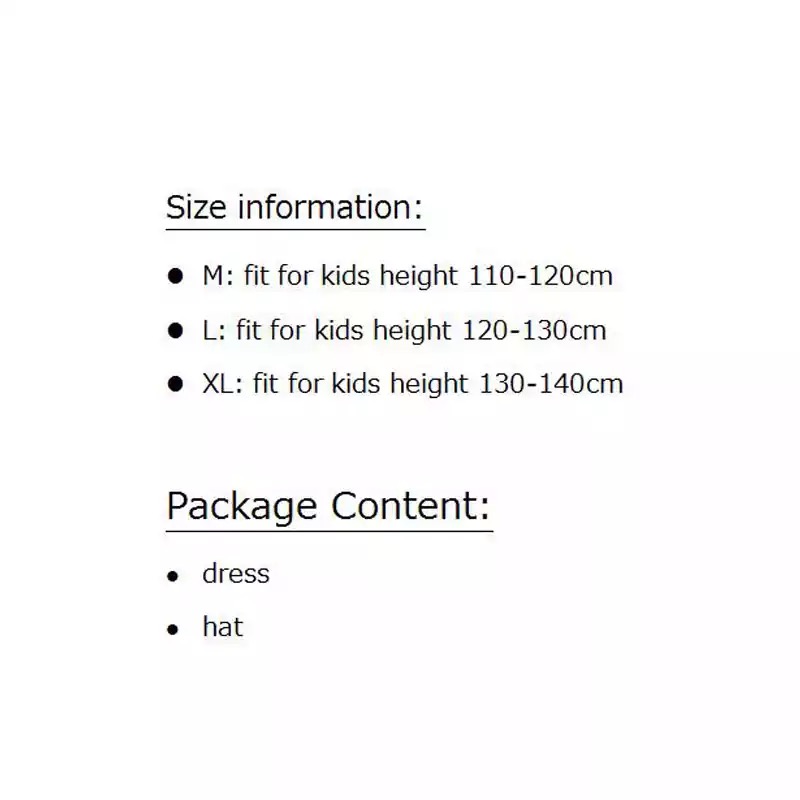 friendly4kid ชุดฮาโลวีน haloween เด็ก เดรสยาวสีส้ม-ดำ