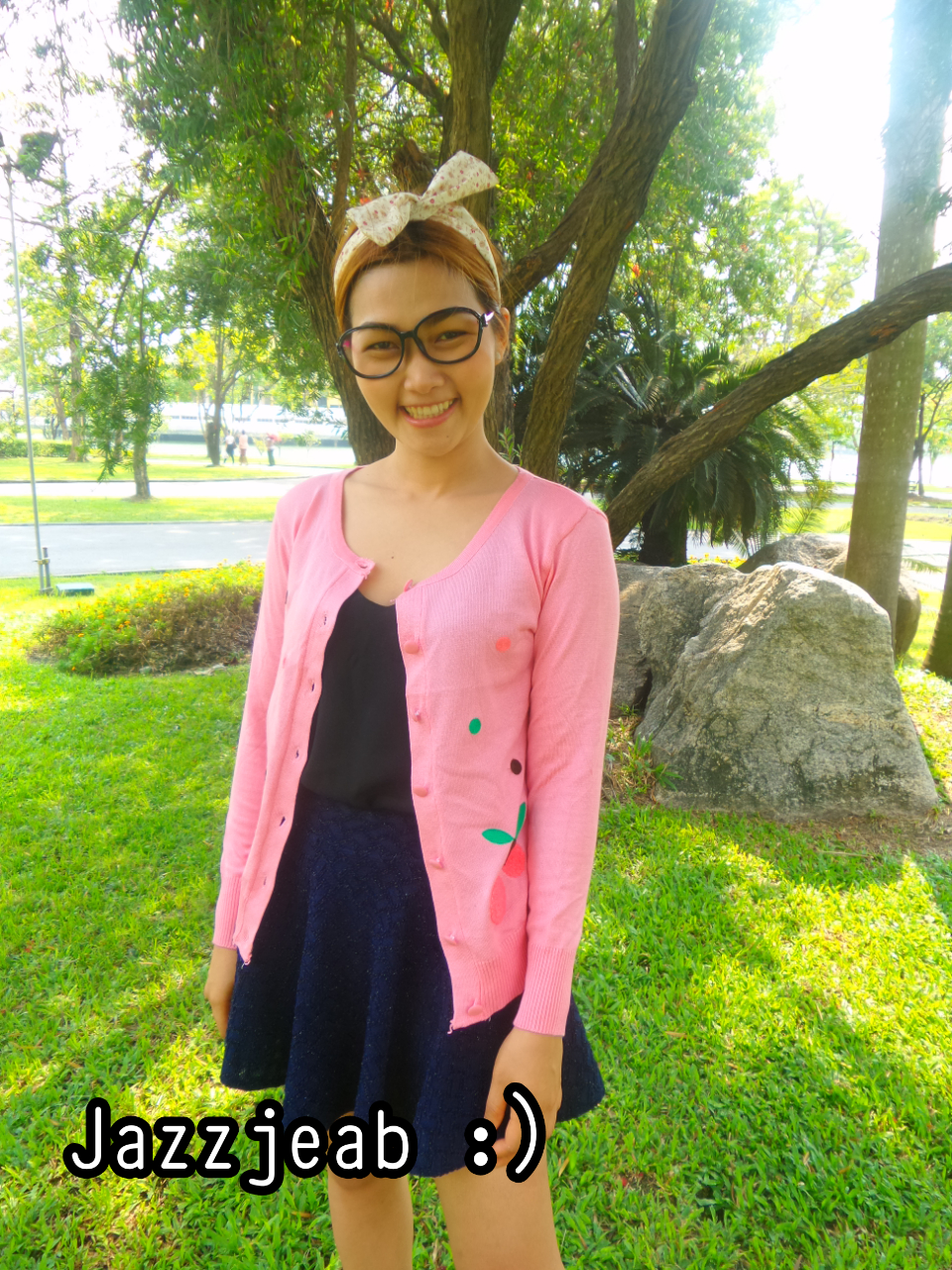 เสื้อคลุม เชอรี่ สีชมพู