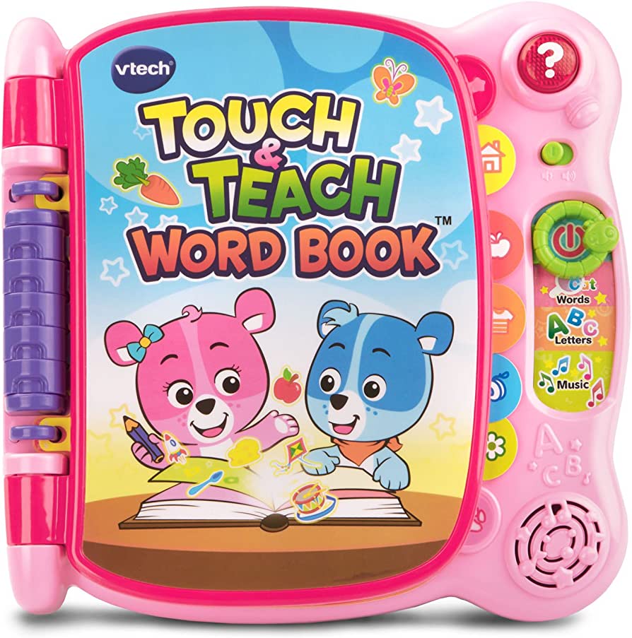 หนังสือ VTech Touch & Teach Word Book Pink