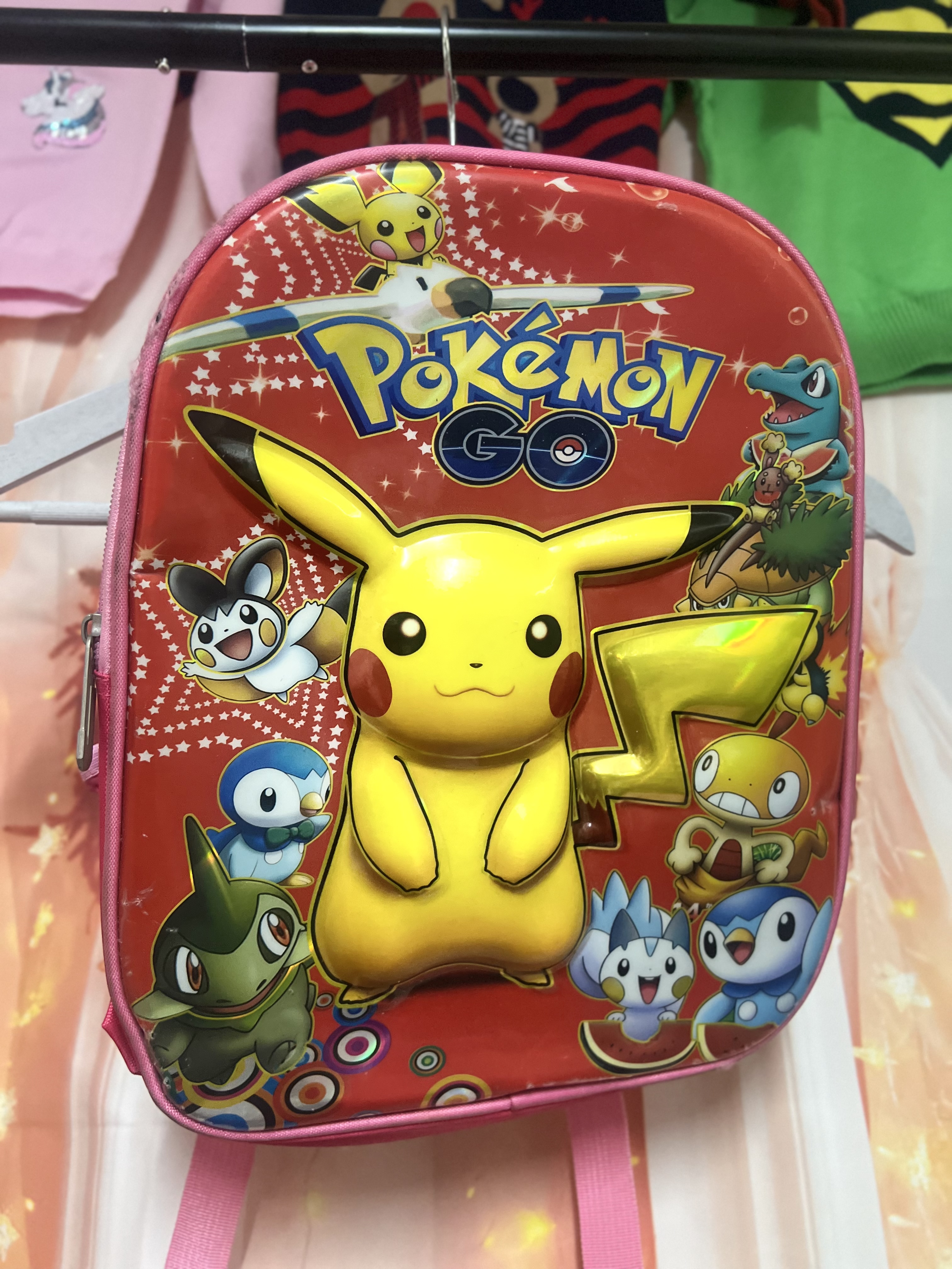 กระเป๋าเป้ เป้เด็ ลาย ปิกาจู โปเกม่อน