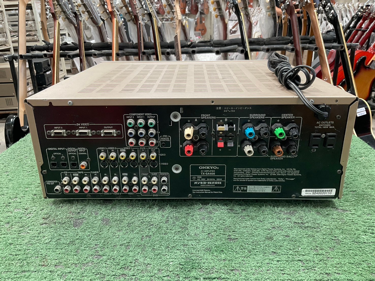 เครื่องขยายเสียง ONKYO : TX-SA600 - เครื่องเสียงมือสองญี่ปุ่น