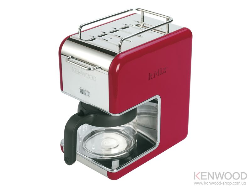 KENWOOD เครื่องชงกาแฟ แบบ Drip Coffee ไฟ 1200 วัตต์ รุ่น CM021 สีแดง