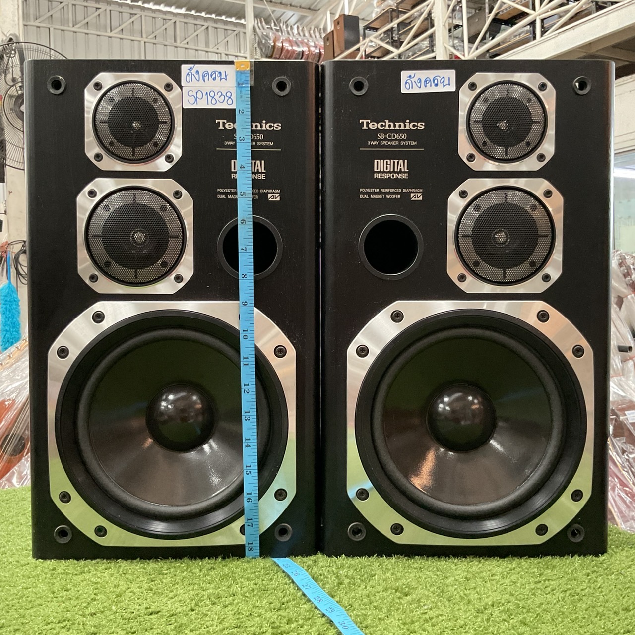 Technics テクニクス スピーカーペア SB-CD650 シリアル同番 Technics