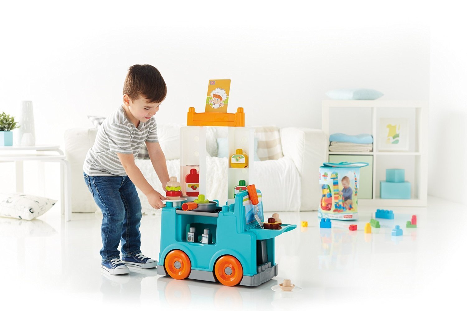 Mega Bloks First Builders Food Truck Kitchen