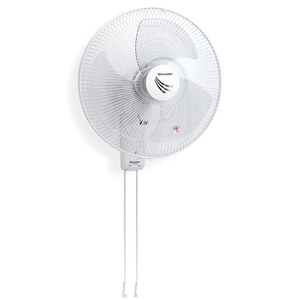 Sharp พัดลมติดผนัง ใบพัด 16 นิ้ว รุ่น PJ-WA161 สีขาว