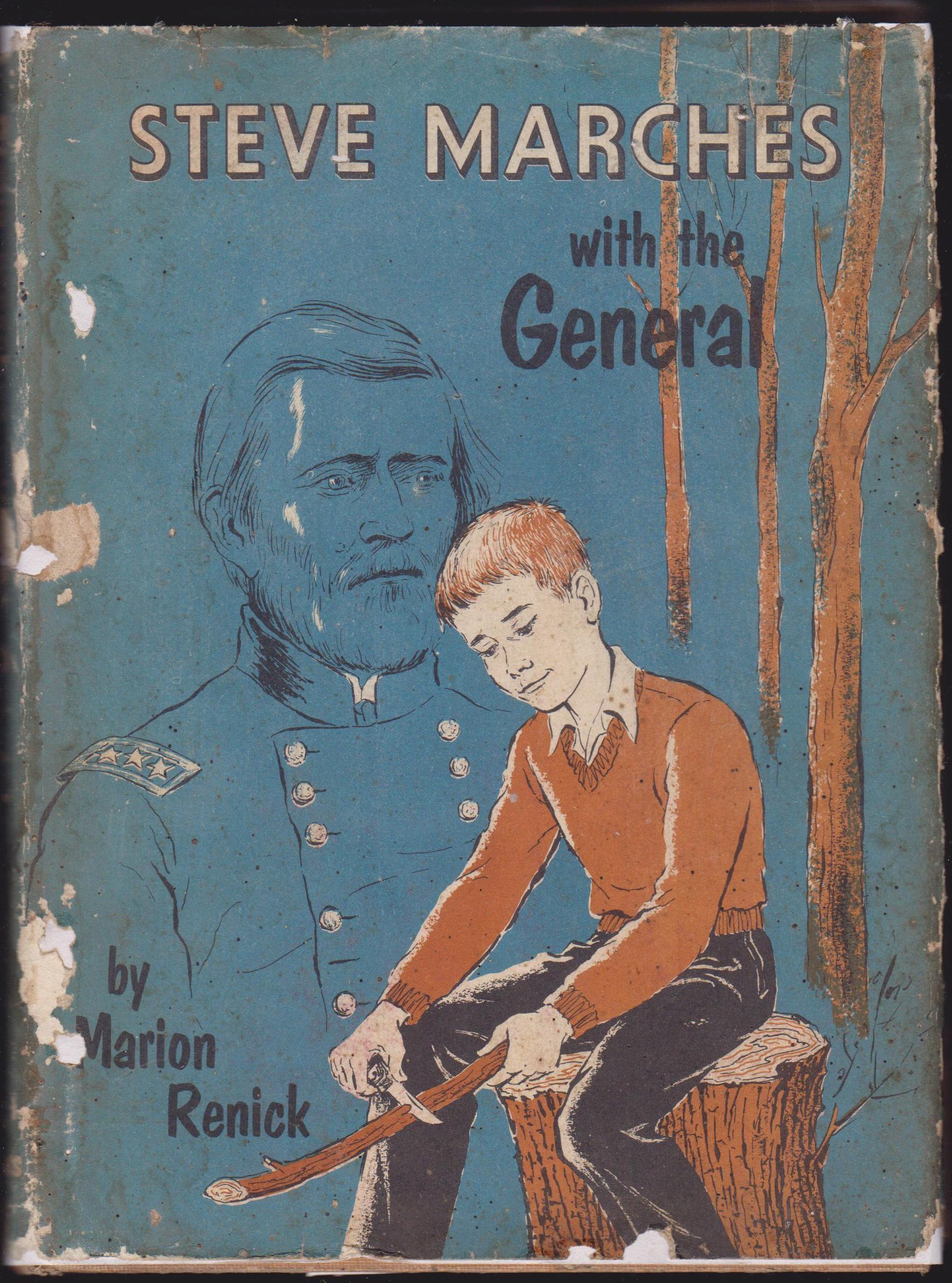 STEVE MARCHES with the General
