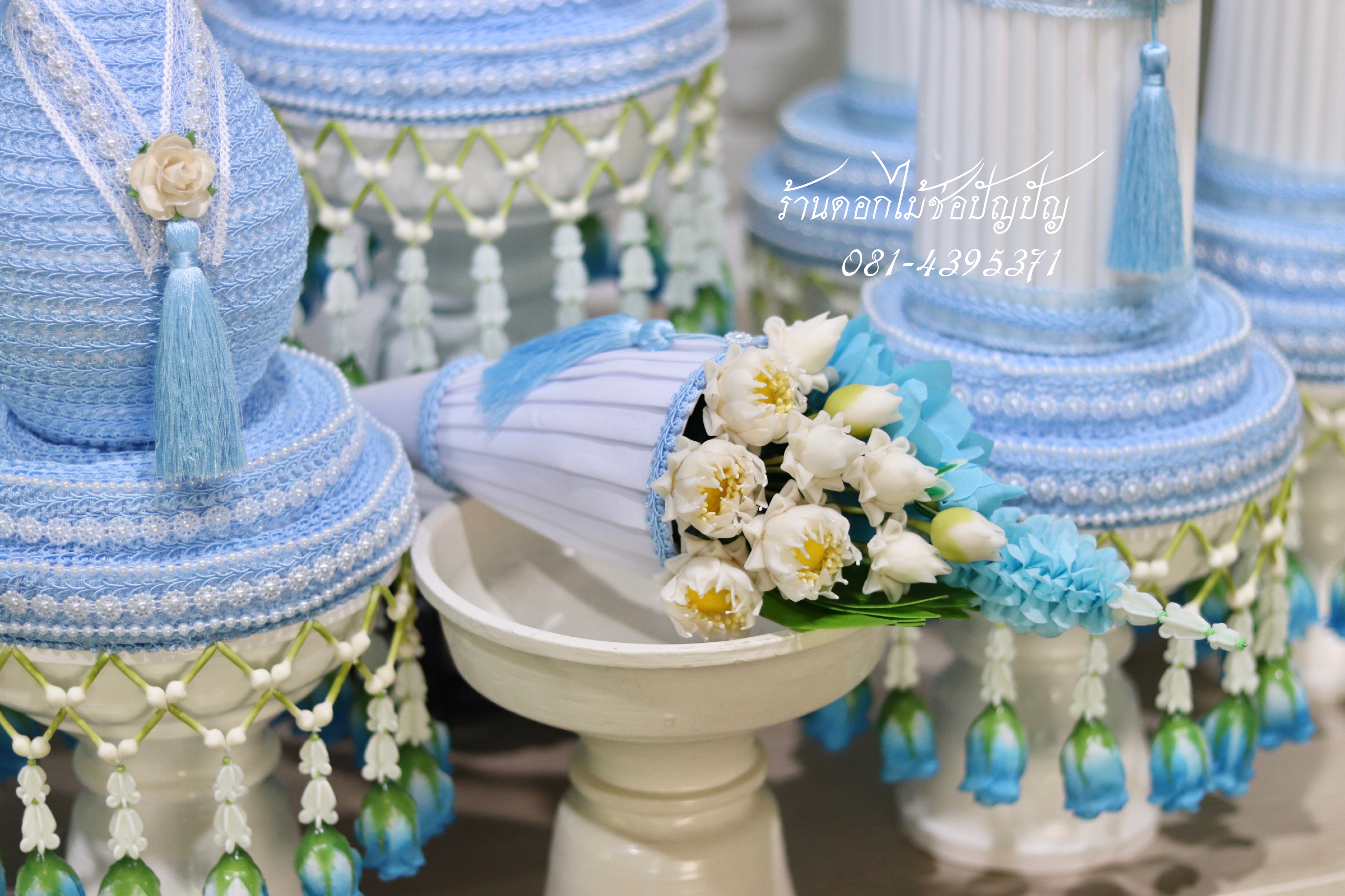 เครื่องบวชดอกไม้ประดิษฐ์ ชุดB7