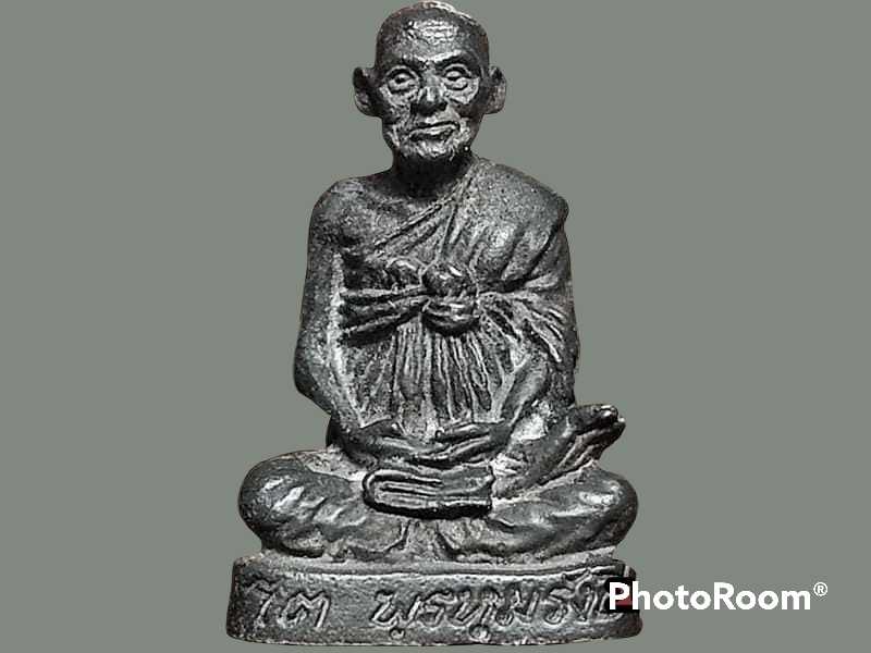 รูปเหมือนสมเด็จพระพุฒาจารย์(โต) พรหมรังสี วัดระฆังโฆสิตาราม รุ่นอนุสรณ์ 100 ปี 2515 เนื้อนวะ มีกล่องเดิม