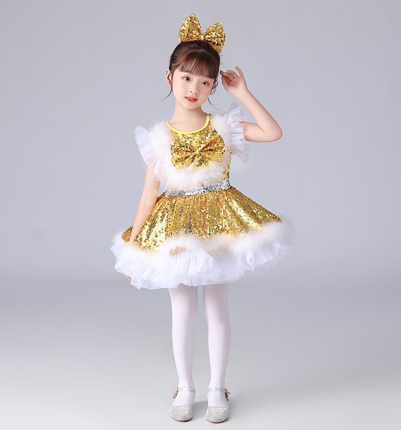 ชุดเต้น ชุดหรีด ชุดเชียร์ บาตอง เดรสระบายฟรุ้งฟริ้ง