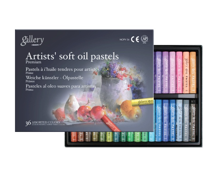 Mungyo Artists' Soft Oil Pastels Set of 36