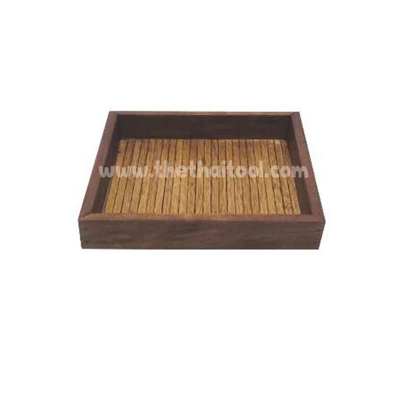 ถาดไม้ Lotus-XS รหัส : 005-TWB-LOTUS-XS Wooden tray Lotus-XS Code : 005-TWB-LOTUS-XS