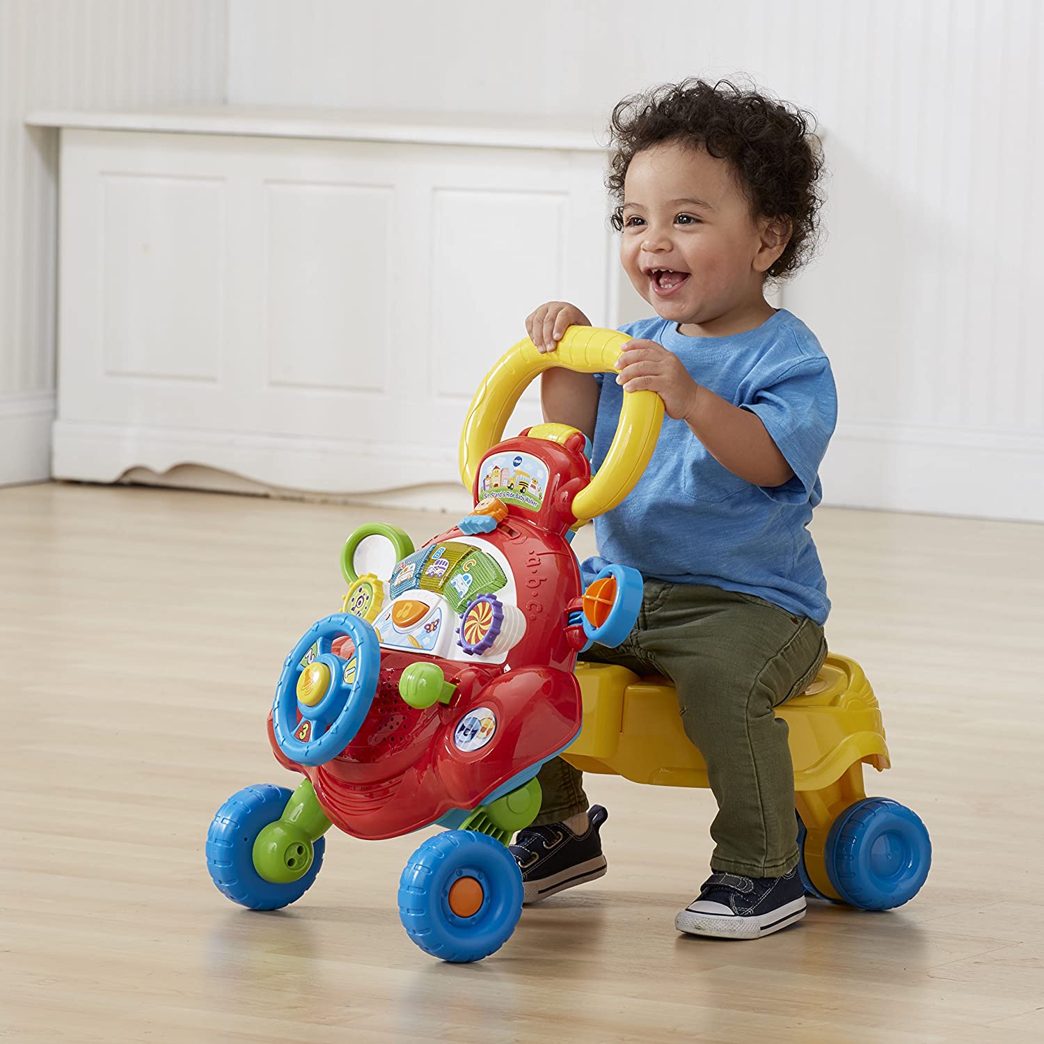 รถขาไถและรถผลักเดิน VTech Sit, Stand and Ride Baby Walker