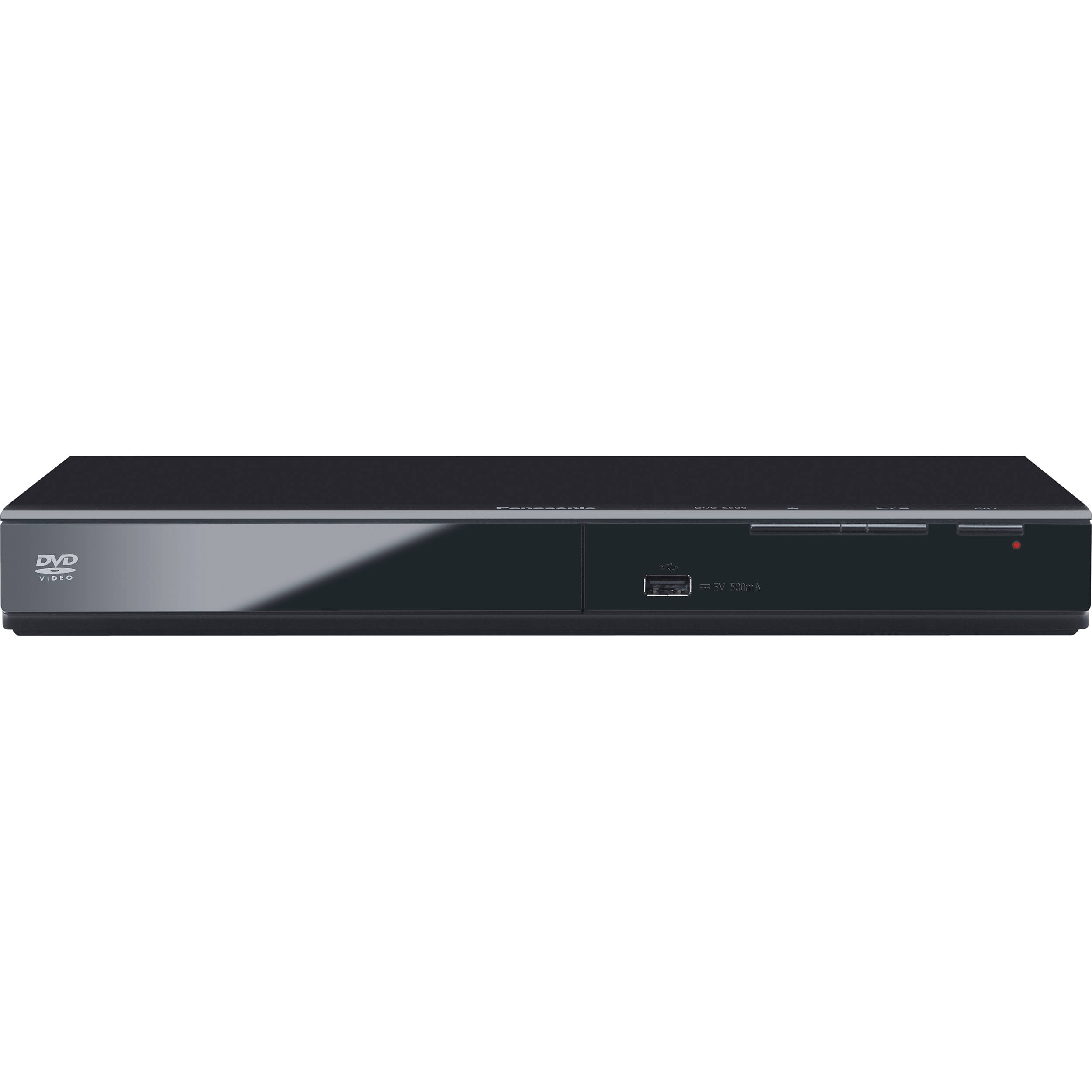 PANASONIC DVD PLAYER รุ่น DVD-S500GJ-K สีดำ
