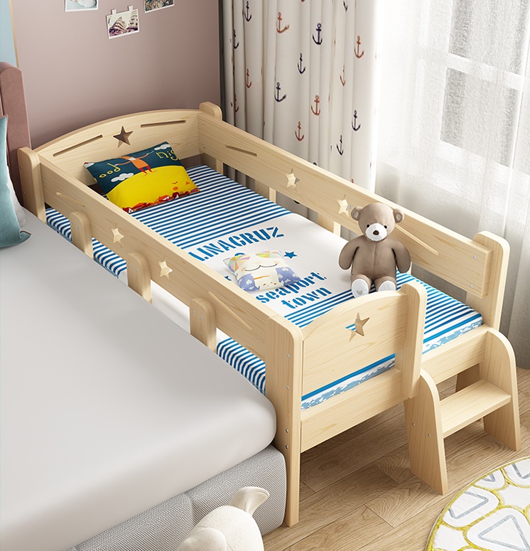 เตียงนอนไม้ เตียงเสริมสำหรับเด็กTP21020(WDK9)
