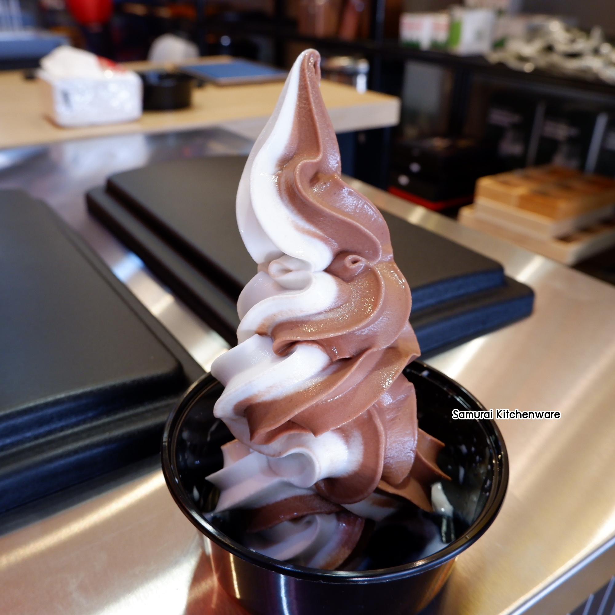 เครื่องทําไอศครีม Soft Serve 3 หัว