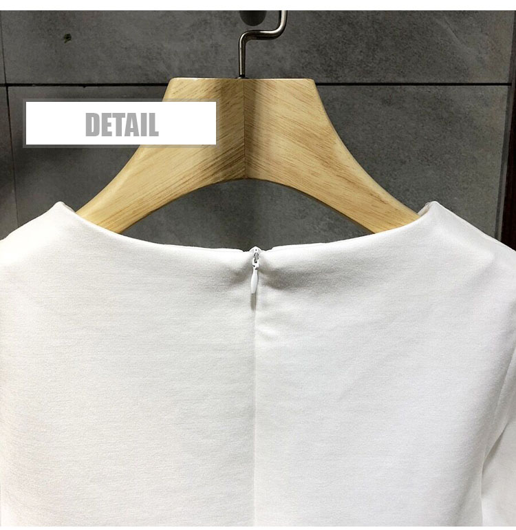 สินค้าพรีออเดอร์ ชุดเดรสแฟชั่นทำงานสไตล์เรียบหรู 4ไซส รหัส PO-Dress-020