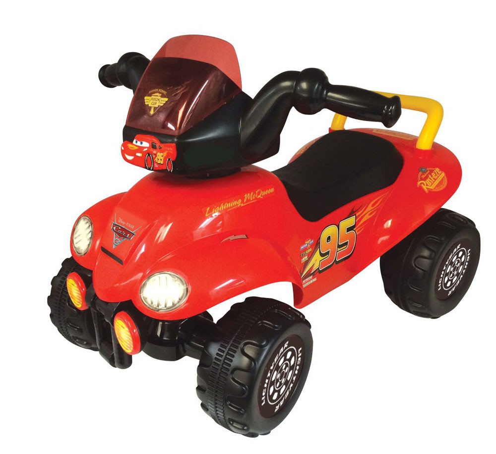 รถขาไถ Disney Pixar Cars Steerable ATV Ride-ON