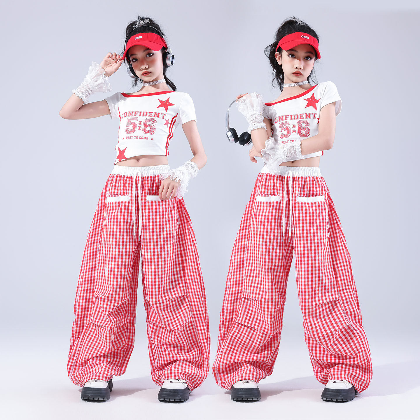 friendly4kidชุดเต้น เซ็ตเสื้อแขนสั้น+กางเกงขายาว**เปิดจอง