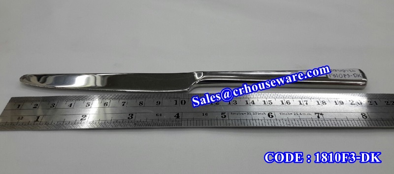 มีดหวานสเตนเลส ลายF3 1810F3-DK