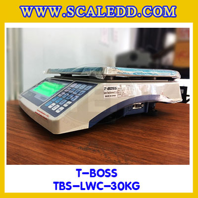 เครื่องชั่งน้ำหนักดิจิตอล30กิโลกรัม ความละเอียด1g ยี่ห้อ TBOSS รุ่น TBS-CW (เครื่องชั่งผ่านตรวจรับรองจากสำนักชั่งตวงวัด)