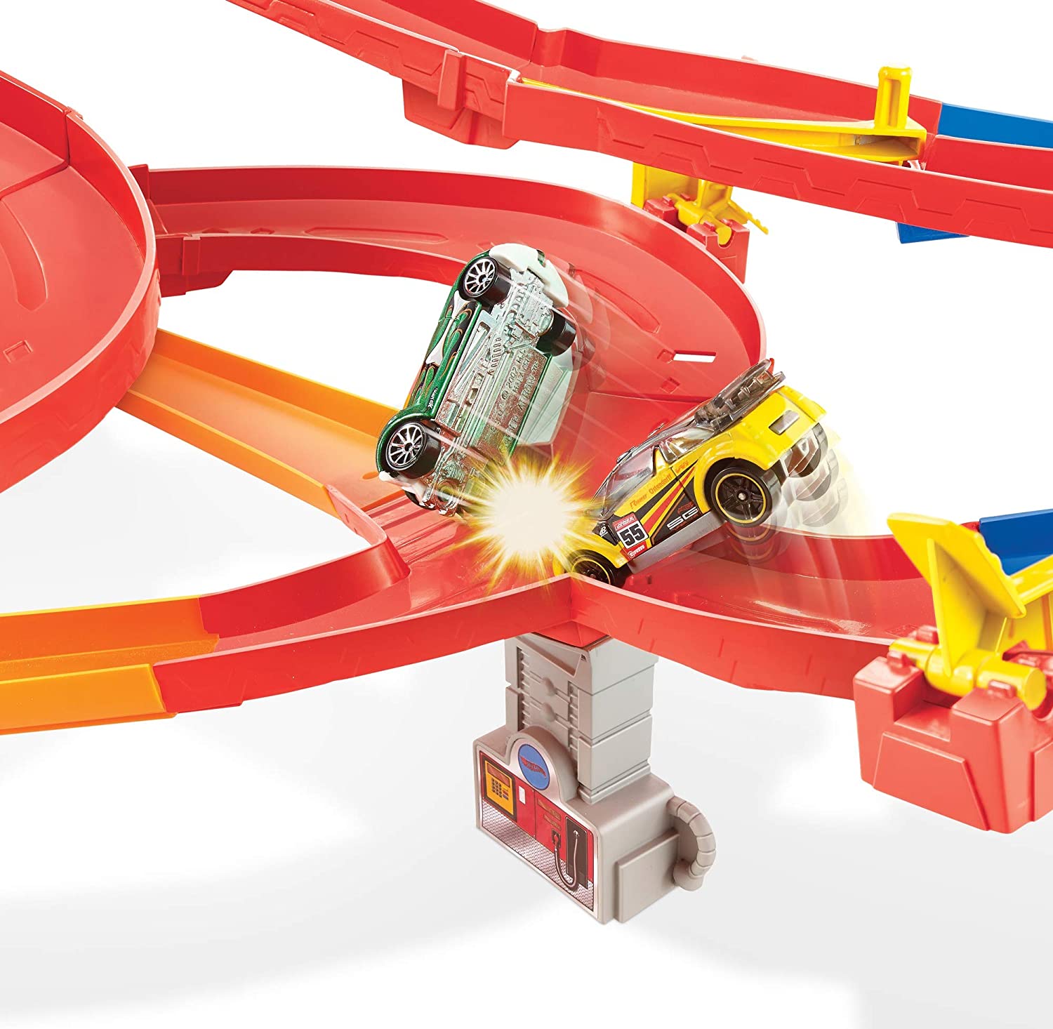 สนามแข่งรถ Hot Wheels City Auto Lift Expressway