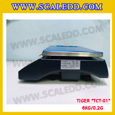 เครื่องชั่งนับจำนวน6กิโลกรัม เครื่องชั่งน้ำหนัก6kg เครื่องชั่งนับชิ้นงาน6kg ตาชั่งนับจำนวน6kg พิกัดน้ำหนัก 6kg ความละเอียด 0.2g ยี่ห้อ TIGER รุ่น TCT-01 (เครื่องชั่งผ่านตรวจรับรองจากสำนักชั่งตวงวัด)