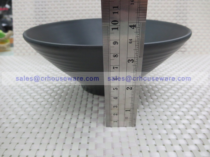 ชามราเมง ชามก๋วยเตี๋ยว ลายลอนเล็ก 8 นิ้ว 017-PX-F155480