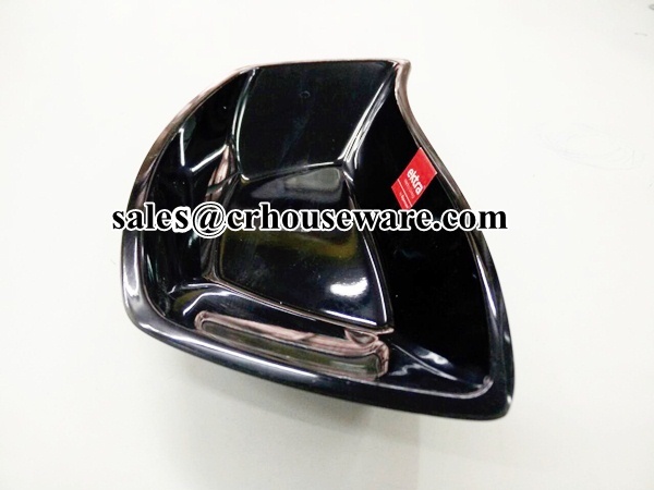 SERVING BOWL 8.75" จานทรงสี่เหลี่ยม ทรงออแกนนิกส์ 017-B2108