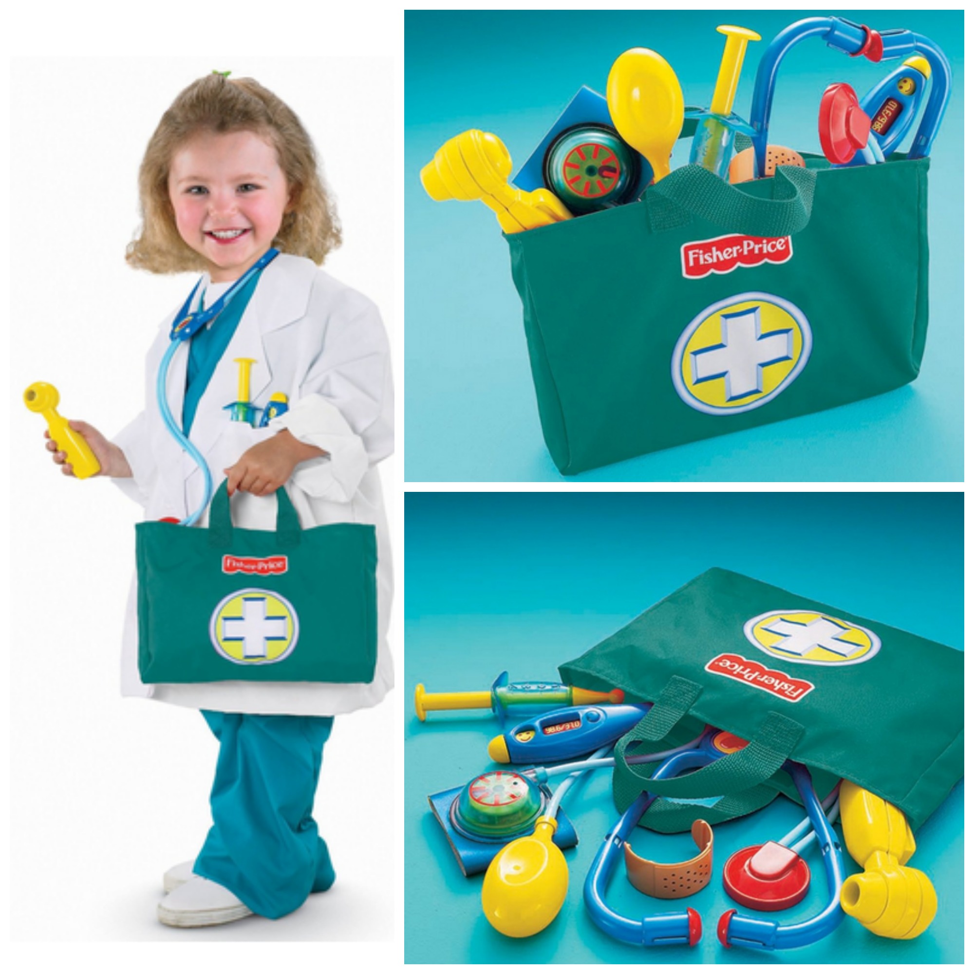มาแล้ว!! ชุดอุปกรณ์ของคุณหมอ Fisher-Price Medical Kit