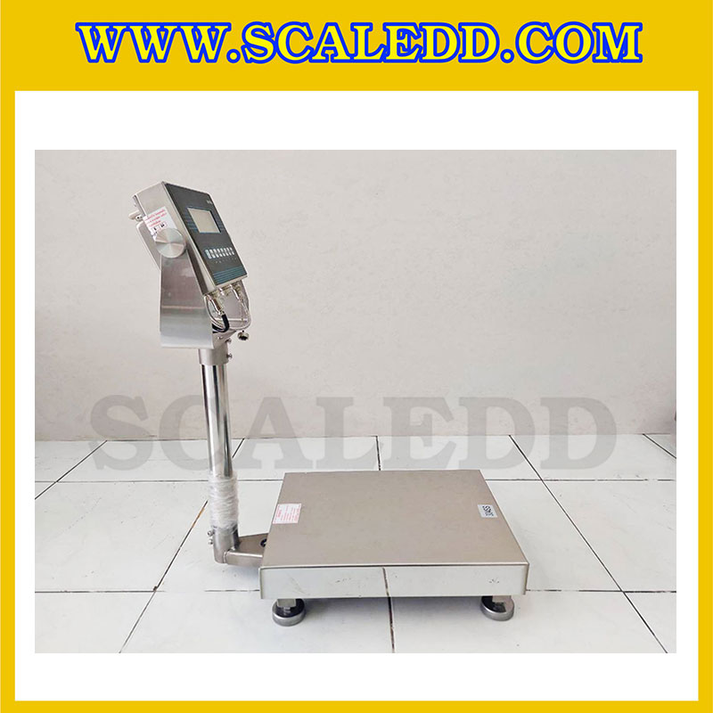 เครื่องชั่งดิจิตอลกันระเบิด XK3150 Explosion Proof Scales เครื่องชั่งน้ำหนัก60kg พิกัดน้ำหนัก 60kg ค่าละเอียด 5g ขนาดแท่นชั่ง 30x40cm. ยี่ห้อ LOCOSC รุ่น XK3150-EX