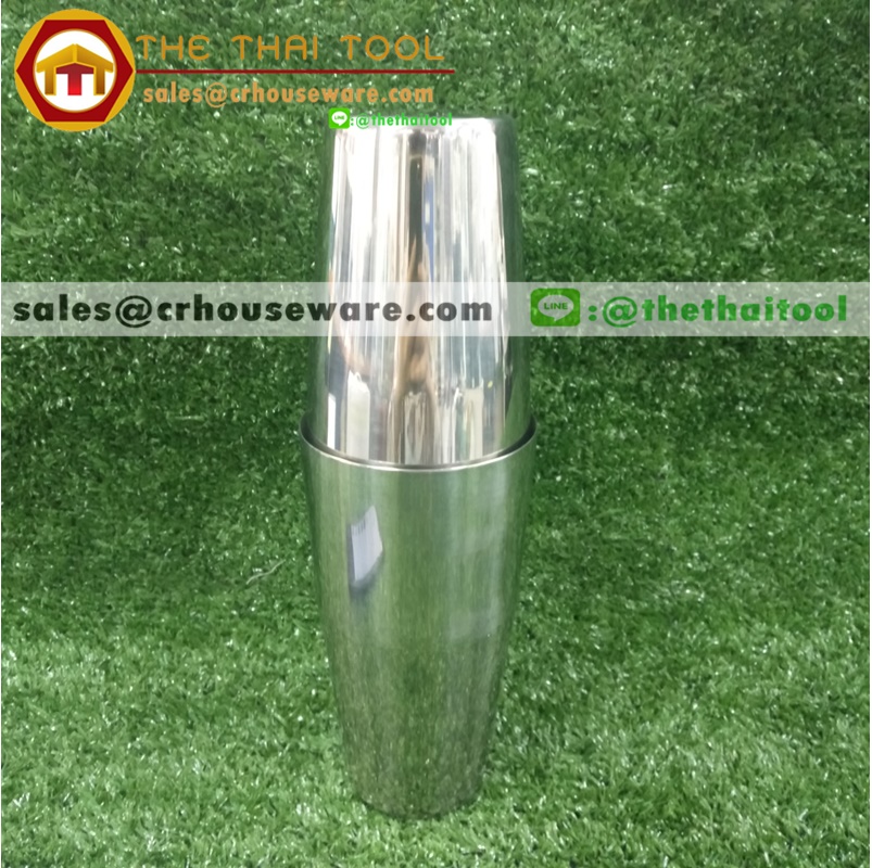 ชุดบอสตันเชคเกอร์ฐานเรียบ สีเงิน รหัสสินค้า 013-STK-750550