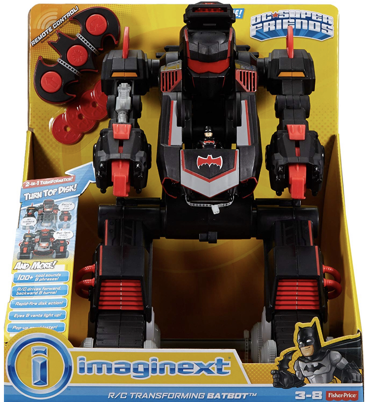 Fisher-Price Imaginext DC Super Friends, R/C Transforming Batbot