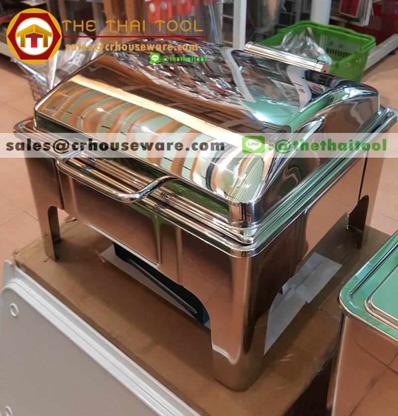 ชุดอ่างอุ่นอาหาร 2/3 รหัส 005-SD322 ,2/3 size chafing dish